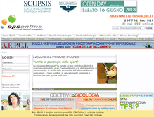 Tablet Screenshot of corsipsicologia.opsonline.it